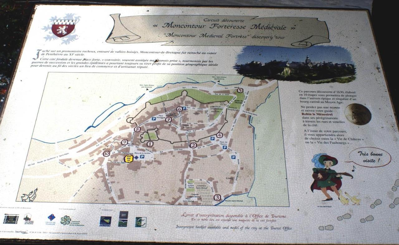Gite Charbonnerie Moncontour  Εξωτερικό φωτογραφία